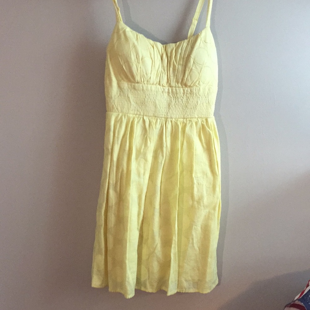 Springtime Yellow Sundress